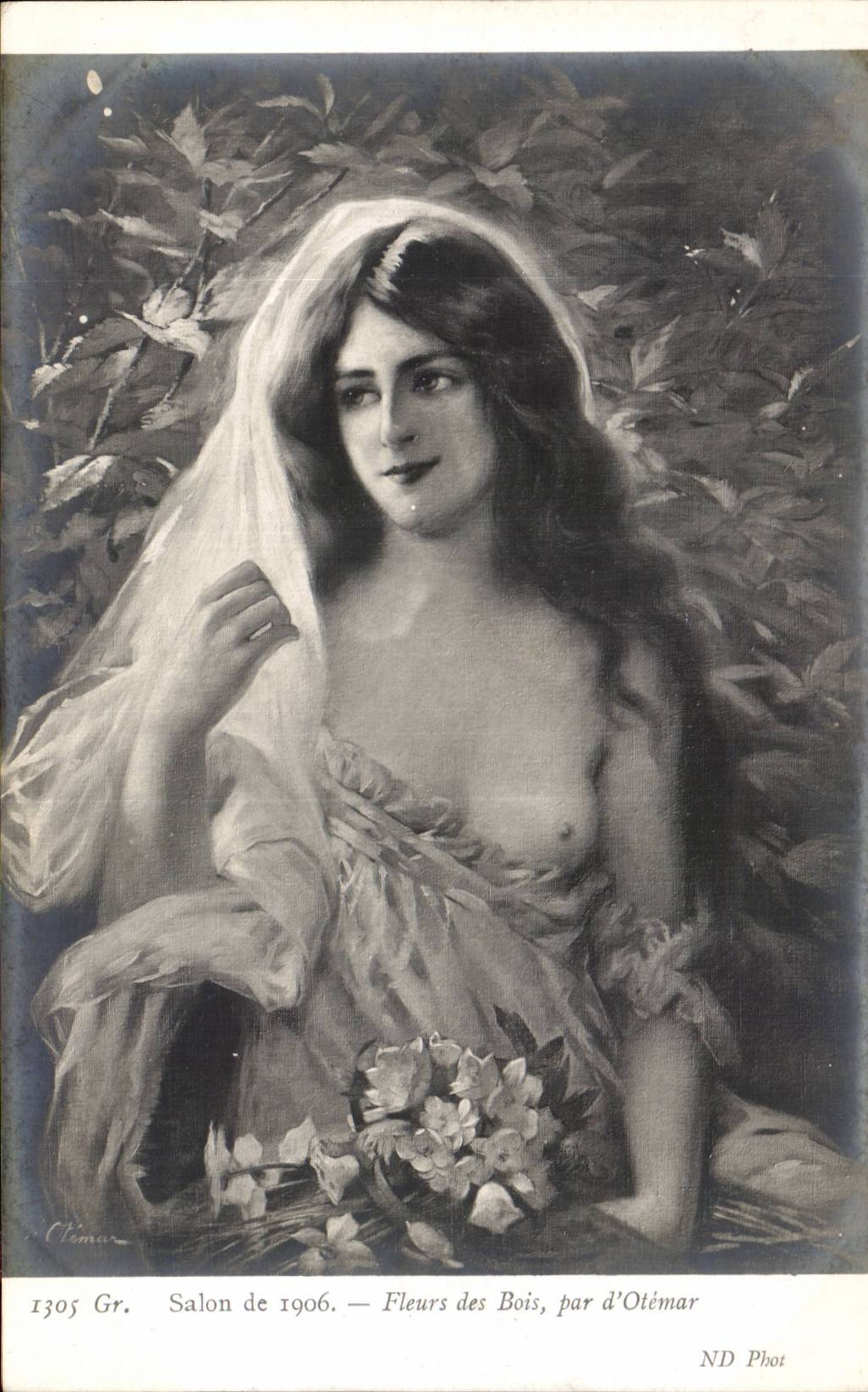 Fleurs des Bois — Salon de 1906 — par d'Otémár, ND Phot