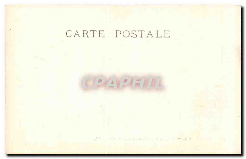 CPA Fantaisie Salon 1905 Rouffet Le chemin de la gloire Militaria  — Verso