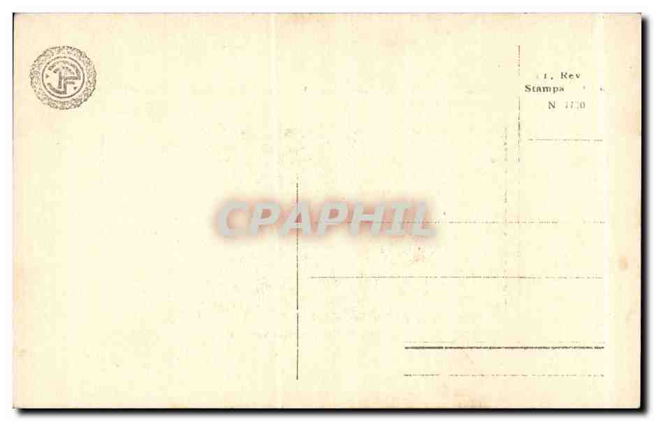CPA Fantaisie Paysage de marine — Verso