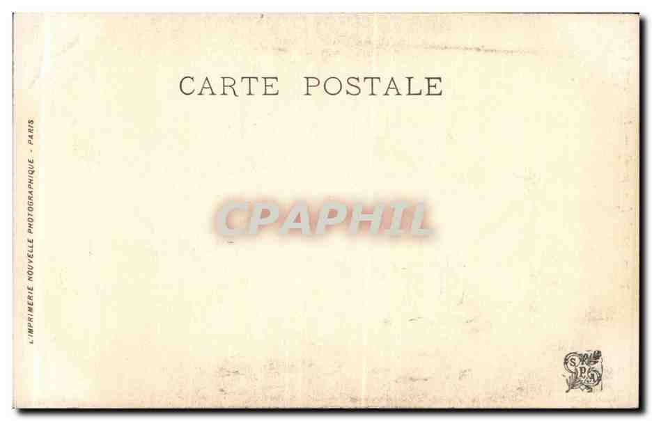 CPA Fantaisie Salon 1904 Louvet Jacquerie — Verso