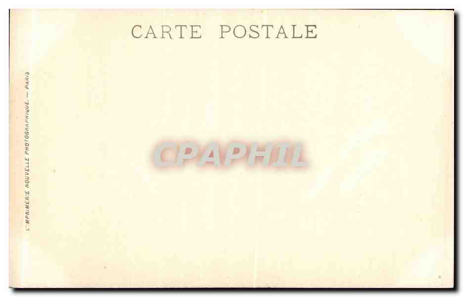 CPA Fantaisie Salon 1904 Benoit Levy Vieille femme pres d'Amsterdam — Verso