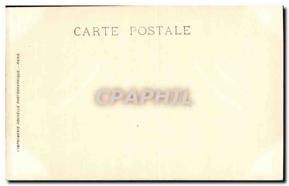CPA Fantaisie Salon 1904 Brunery le sourd — Verso