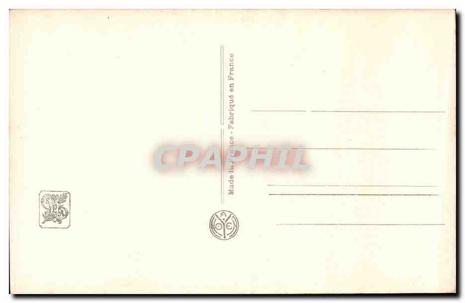CPA Fantaisie Salon de Paris Renault Le larcin Mouton — Verso