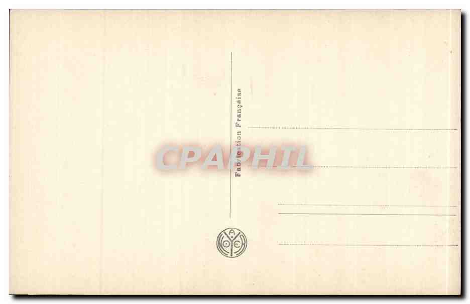 CPA Fantaisie Palais des beaux arts de la ville de Paris Charlot Fillette aux marguerites — Verso