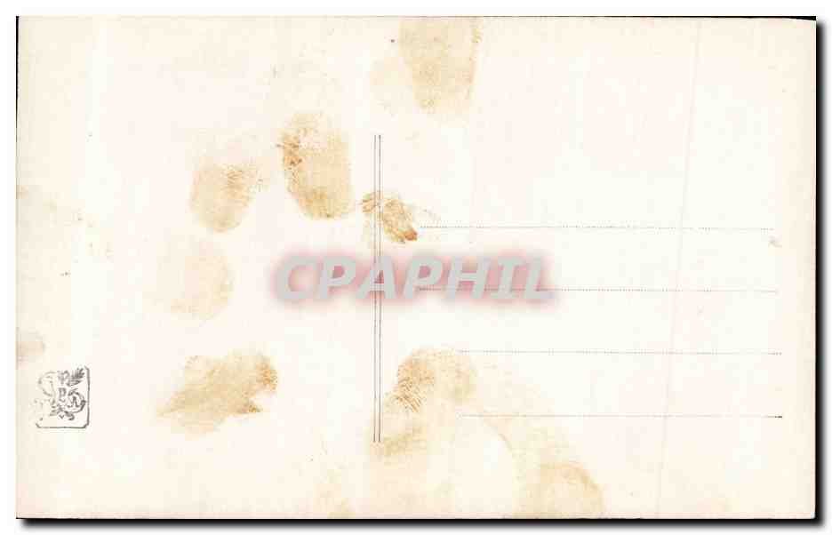 CPA Fantaisie Salon 1912 Brispot Le portrait de son eminence — Verso