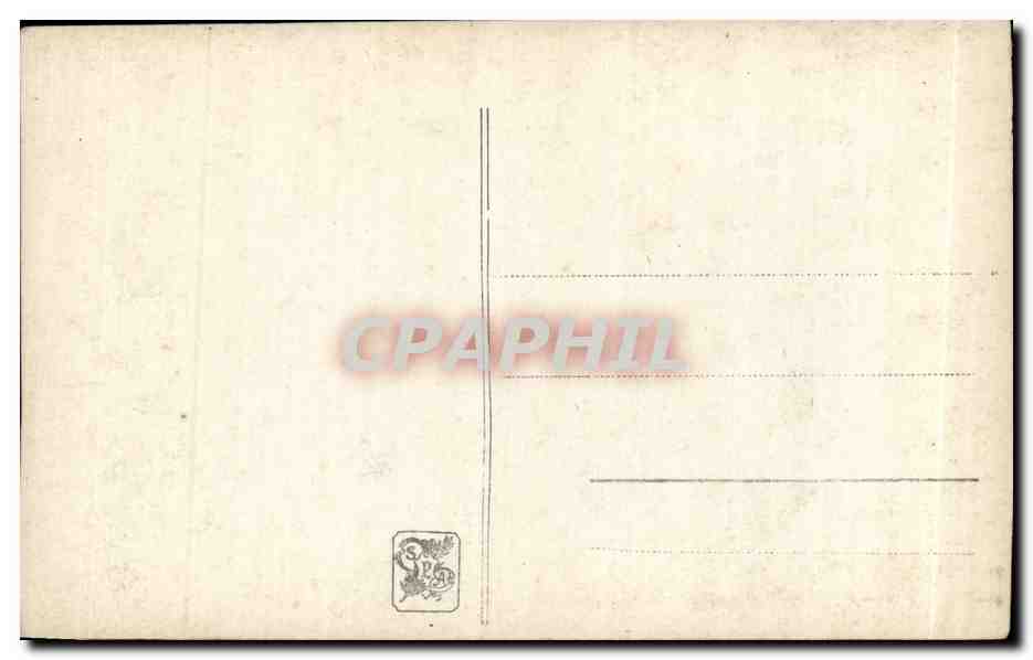 CPA Fantaisie Salon de Paris 1914 Laine Aurore Morgenrot — Verso