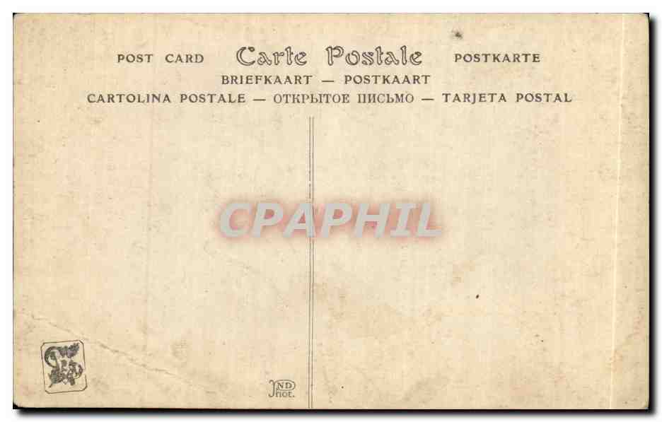 CPA Fantaisie Juliette Dodu Delahaye — Verso