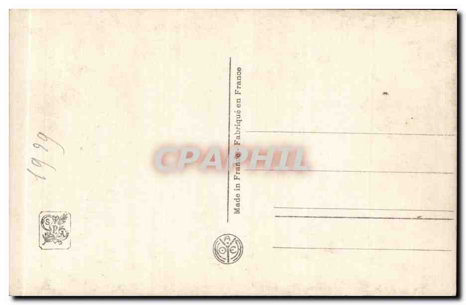 CPA Fantaisie Salon de Paris Lorimy Nativite — Verso