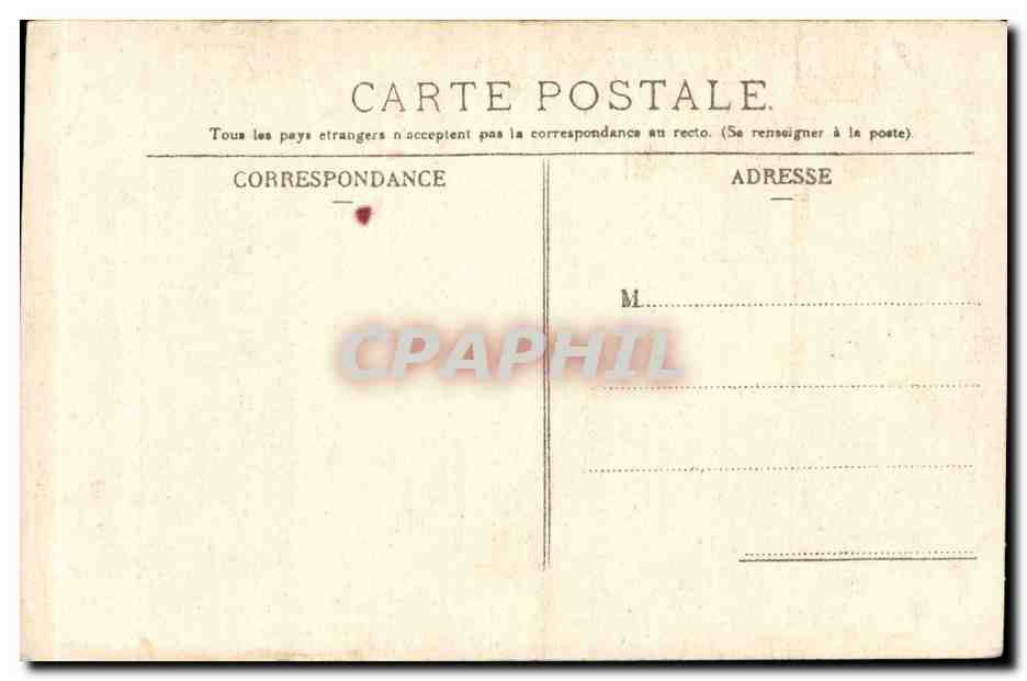 CPA Fantaisie Didier Pouget Bruyerres en fleurs Salon 1906 — Rückseite