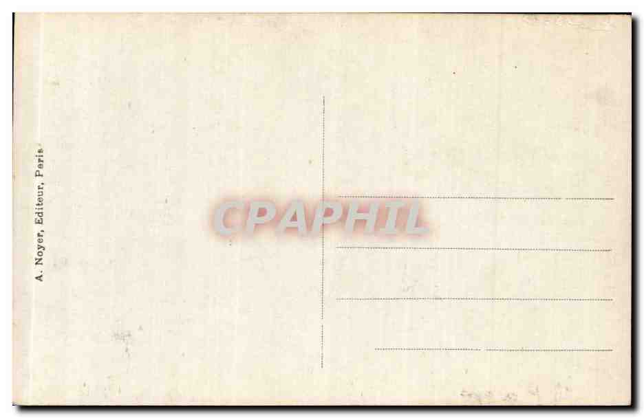 CPA Fantaisie Salon 1912 les saisons Maillos — Verso