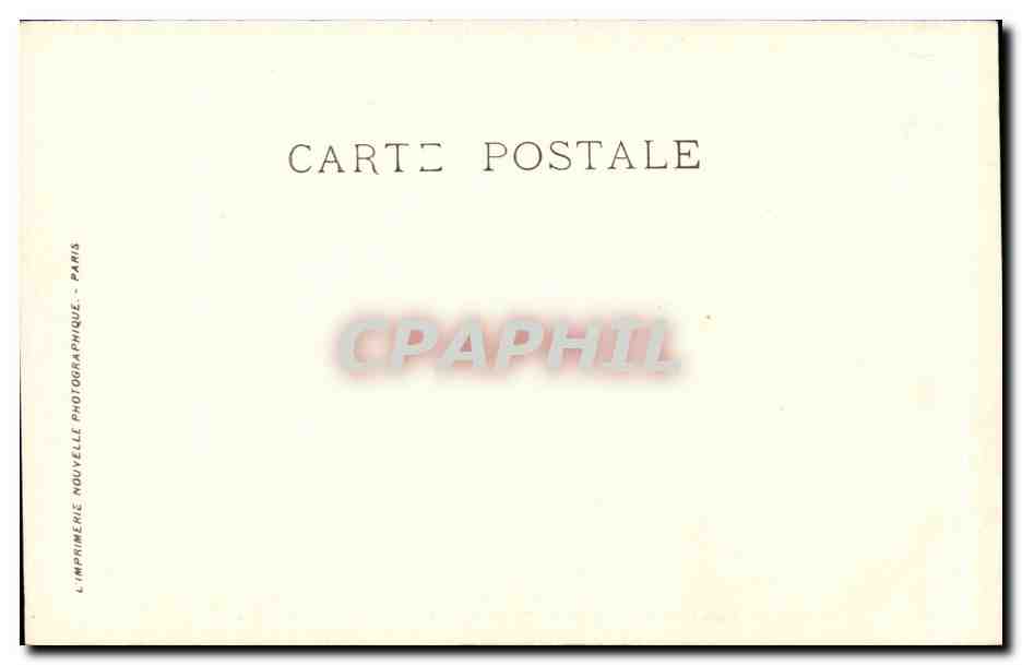 CPA Fantaisie Salon 1904 Pascal Feu de Joie Bretagne Folklore — Rückseite