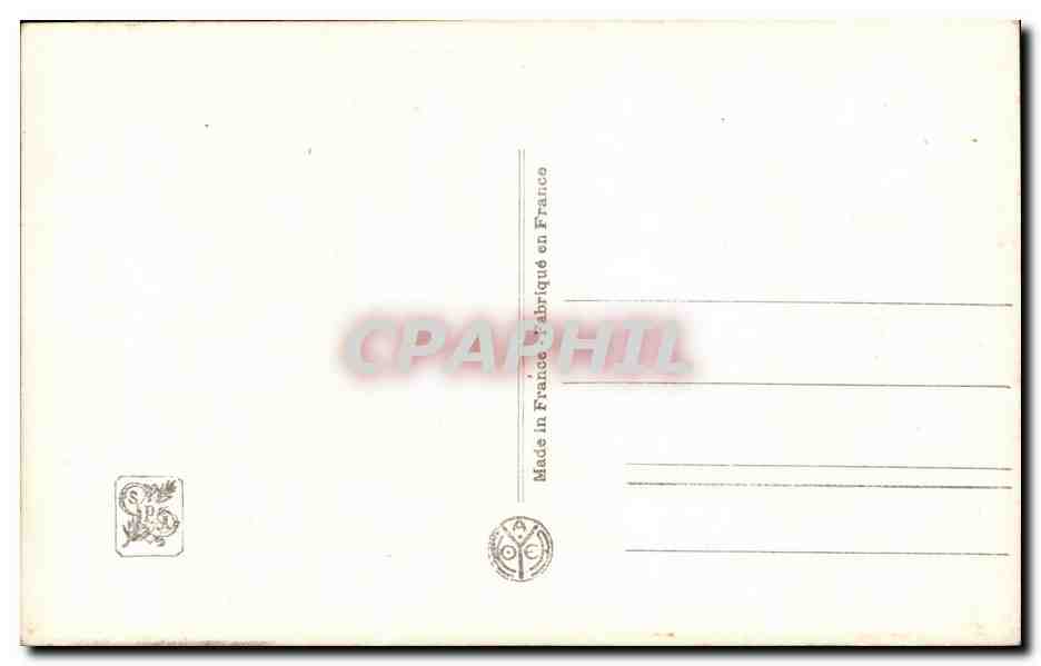 CPA Fantaisie Salon Ernst Sa seule joie orient — Verso