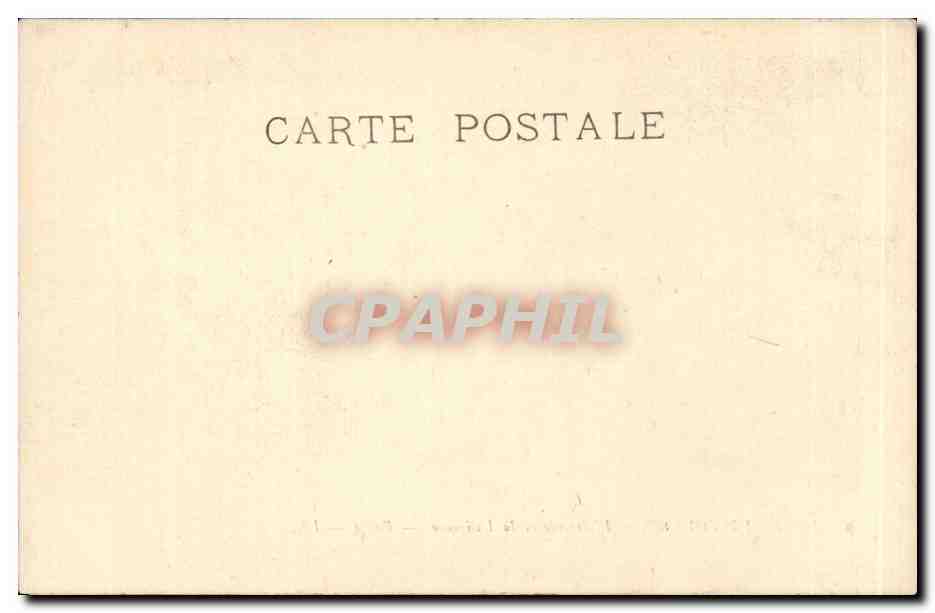 CPA Fantaisie Paris Musee du Louvre l'arrivee de la diligence Boilly — Rückseite