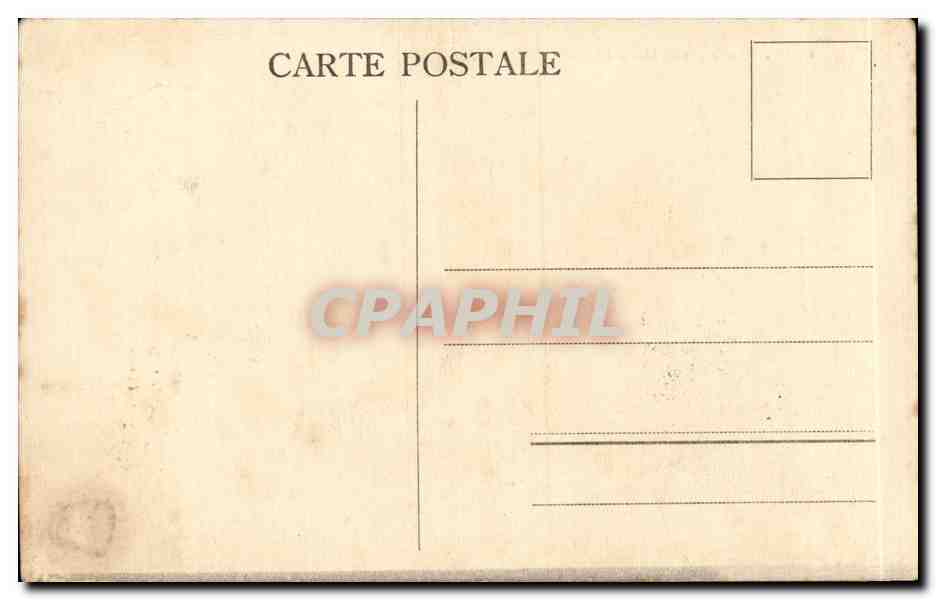 CPA Fantaisie Calling the hour of prayer — Verso