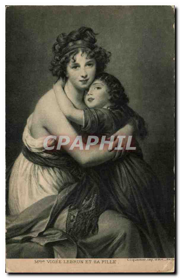 Mme Vigée Le Brun et sa fille — Coquemére, Imp. d'Art, Paris