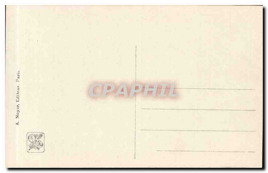 CPA Fantaisie Salon 1912 Beringuier Charlotte Corday conduite au supplice  — Verso