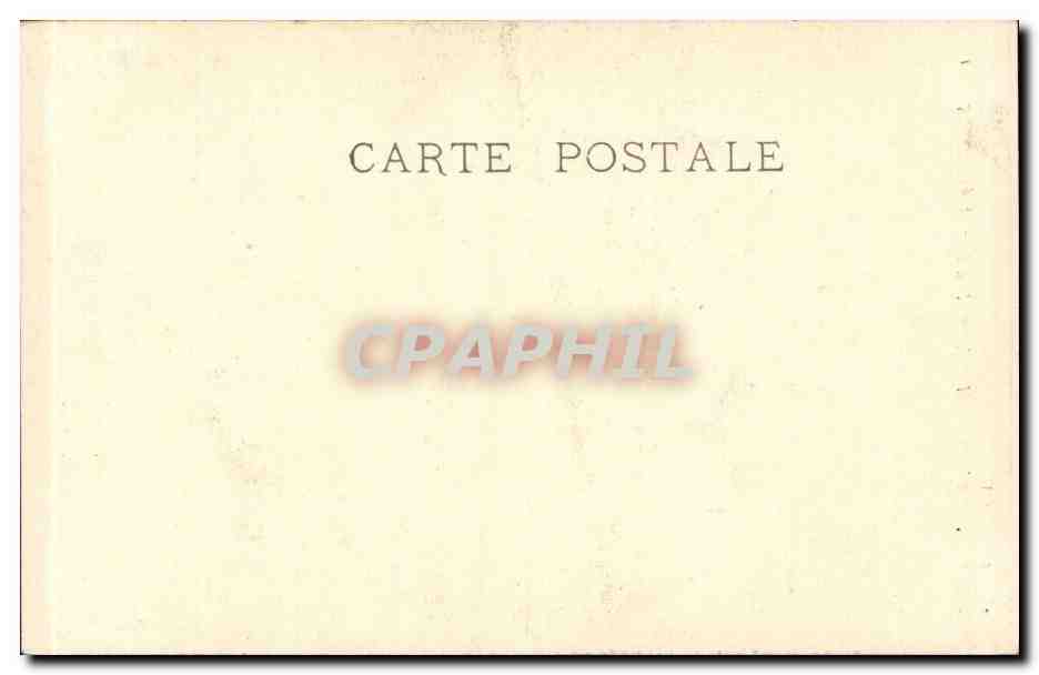 CPA Fantaisie Salon de 1905 Mlle Lauriol Le chapelet a ND du Mont Marseille — Verso