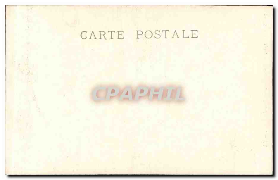 CPA Fantaisie Salon de 1905 Mlle Sedillot Dans les ruines Chien dog — Rückseite