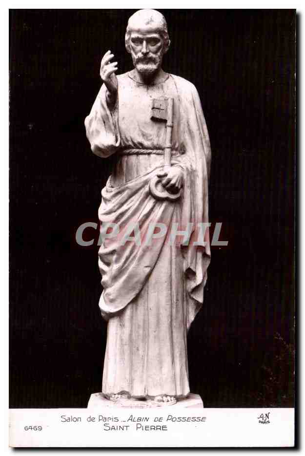 Statue de Saint Pierre — Salon de Paris — Albín de Possesse