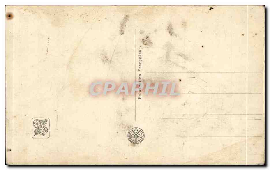 CPA Fantaisie Salon de Paris leandre La source  — Verso