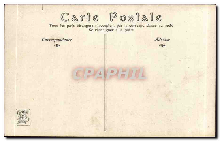 CPA Fantaisie Salon de 1907 La nove Zelande par Joan Berg  — Verso