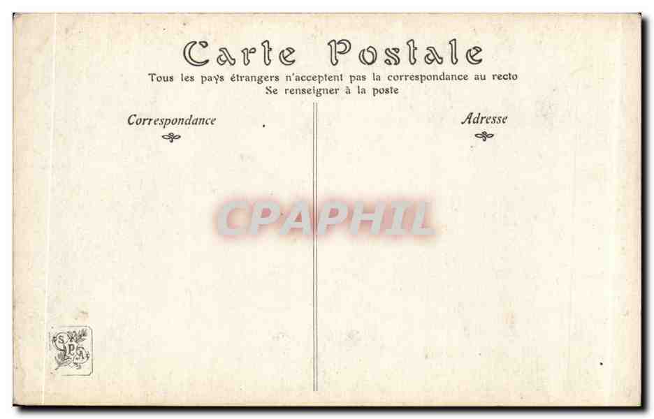 CPA Fantaisie Salon de 1907 Bal masque Garrido — Rückseite