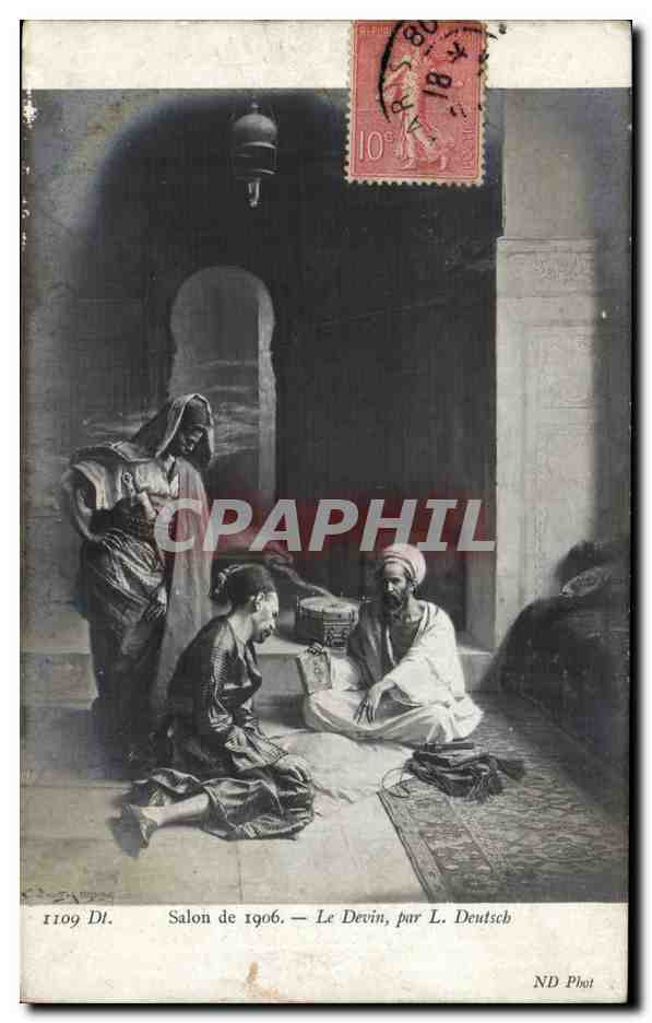 Salon de 1906 — Le Devin, par L. Deutsch — ND Phot