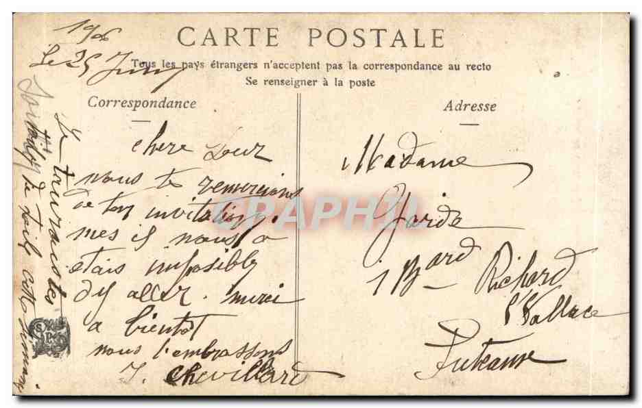 Salon de 1906 — Le Devin, par L. Deutsch — ND Phot — Reverso