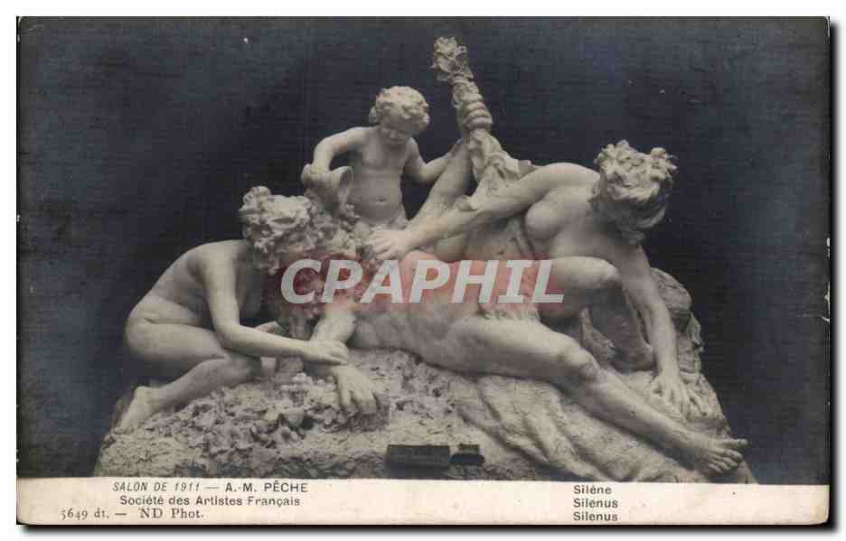 Silenus — Sculpture de A.-M. Pêche — Salon de 1911 — Société des Artistes Français