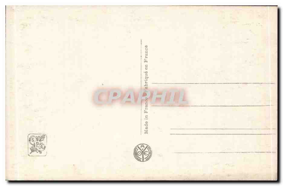 CPA Fantaisie Salon de Paris Morisset Vincent d'indy — Verso