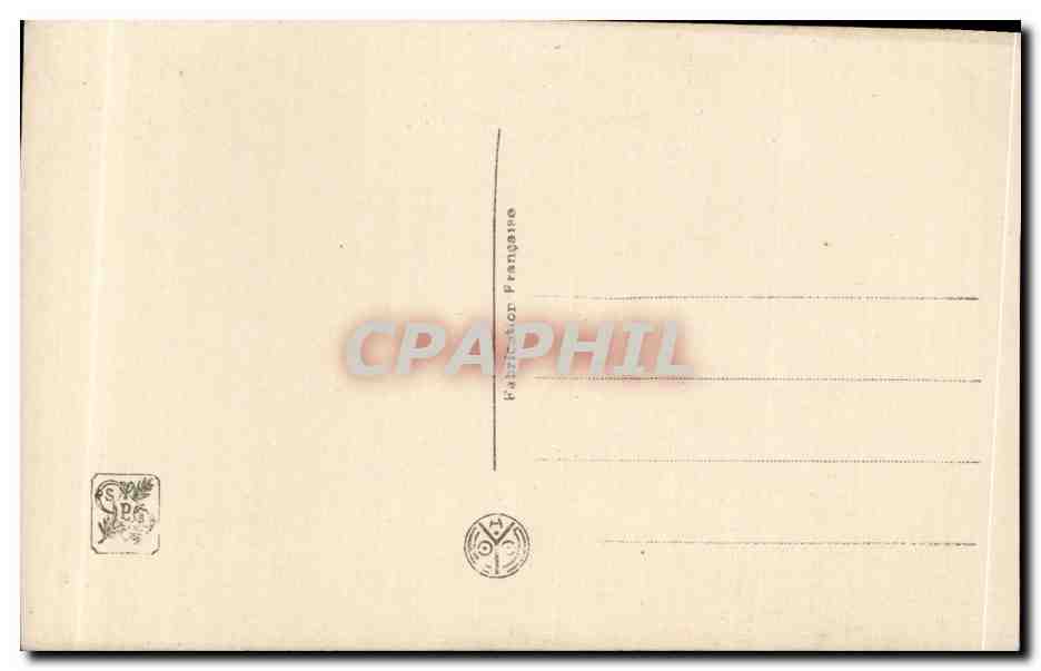CPA Fantaisie Salon de Paris RAtharlot Le cantique — Verso