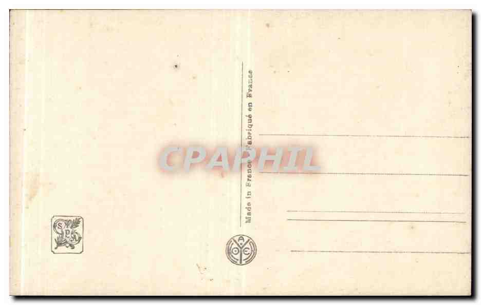 CPA Fantaisie Salon de Paris Despujols Maternite Enfant Bebe — Verso