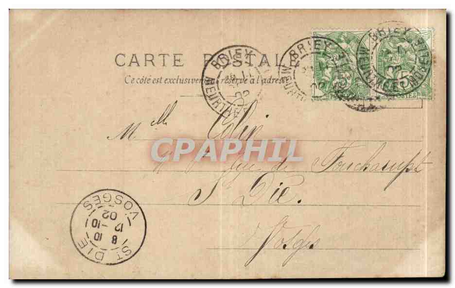 Salon 1901 — Jan Styka — Par le fer et par le feu — S.I.P. — Série S-N°8 — Achterkant