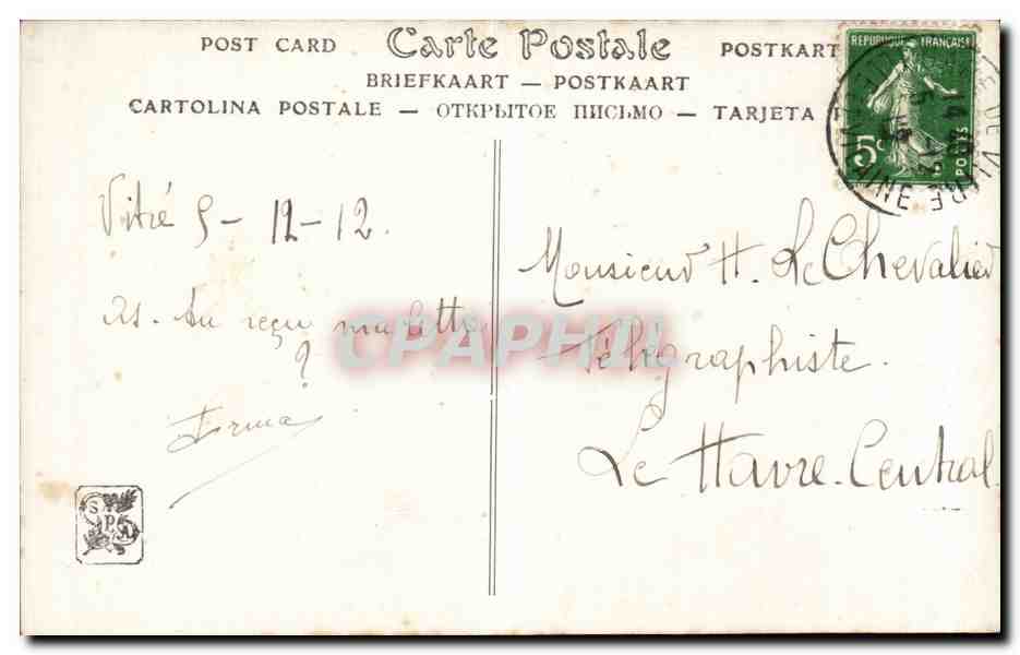 Salons de Paris — Question d'Honneur, par G. Castiglione — ND Phot. — Verso