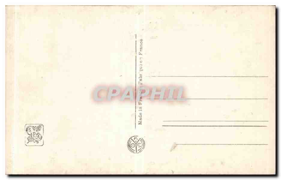 CPA Fantaisie Salon de Paris Le banc d'oeuvre Jules GRun  — Verso