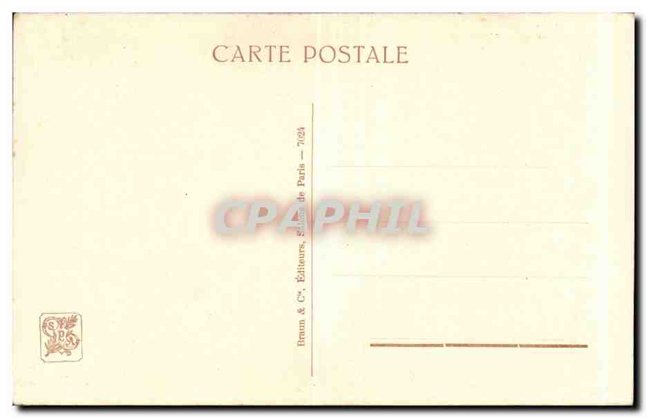 La Coquette — Martin-Kavel — No. 7024 — Back