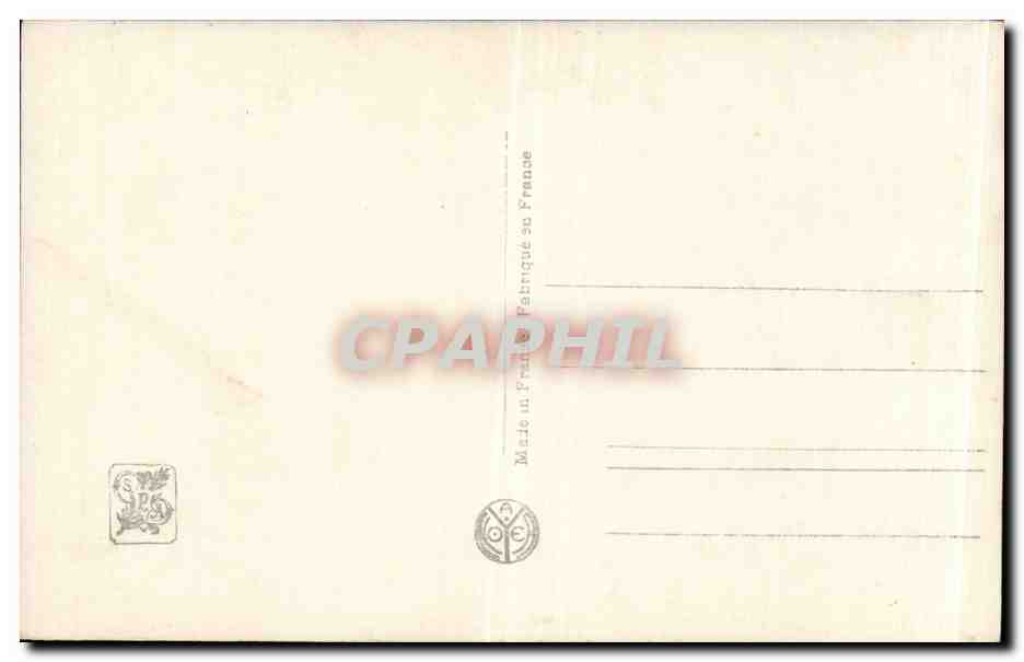 CPA Fantaisie Salon de Paris Herve Le collier de Jade — Verso