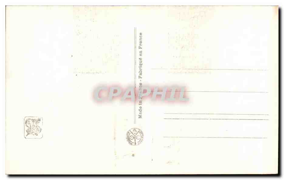 CPA Fantaisie Salon de Paris Etcheverry Portrait de Mme Rigaud Delage  — Verso