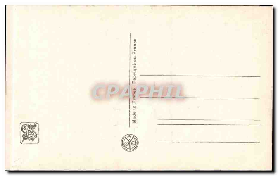 CPA Fantaisie Salon de Paris G Galey Pierrot — Verso