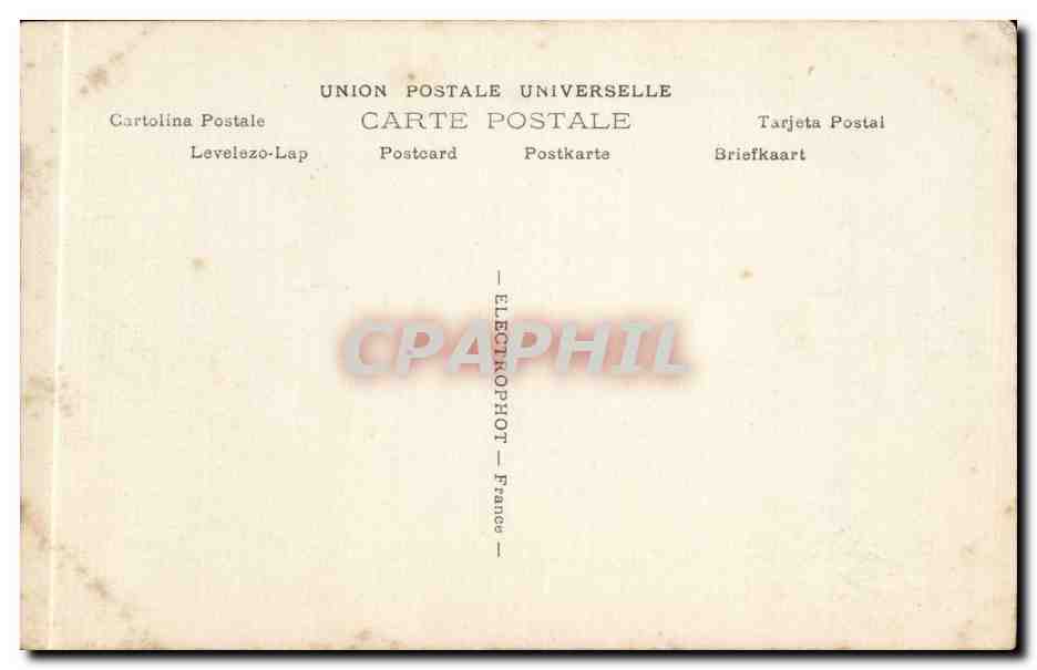 CPA Fantaisie Paris Musee du Luxembourg Dawant Une maitrise d'enfants — Verso