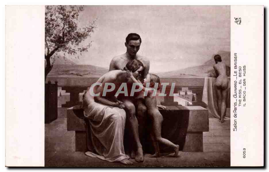 Le Baiser — Salon de Paris — Guinard — n° 6053