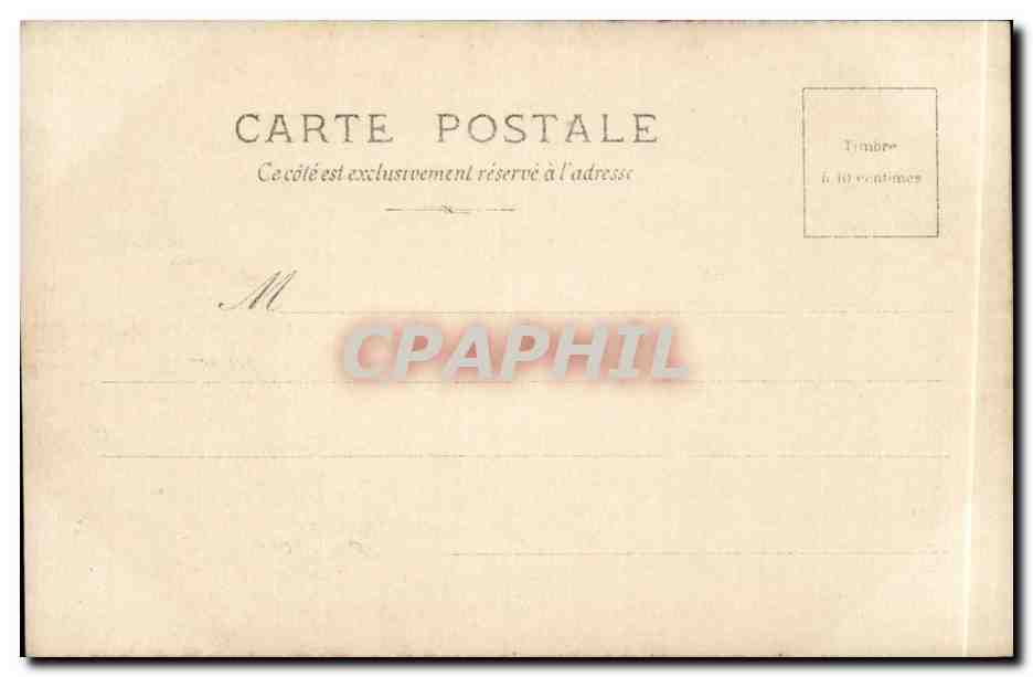 CPA Fantaisie Salon 1902 Coppier Mere et fillette — Verso