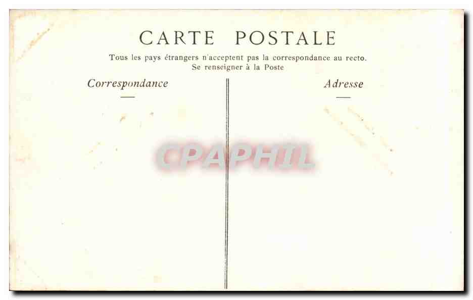 CPA Fantaisie Salon de 1904 La maison des Glycines Alex Lizal — Rückseite