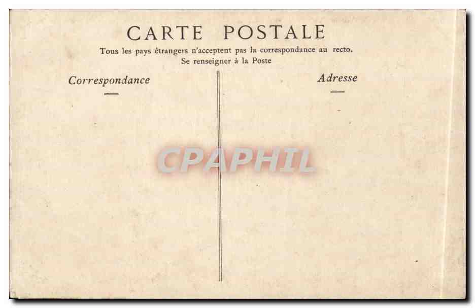 CPA Fantaisie Salon de 1904 Manoeuvres dans l'Est Larteau Militaria  — Verso