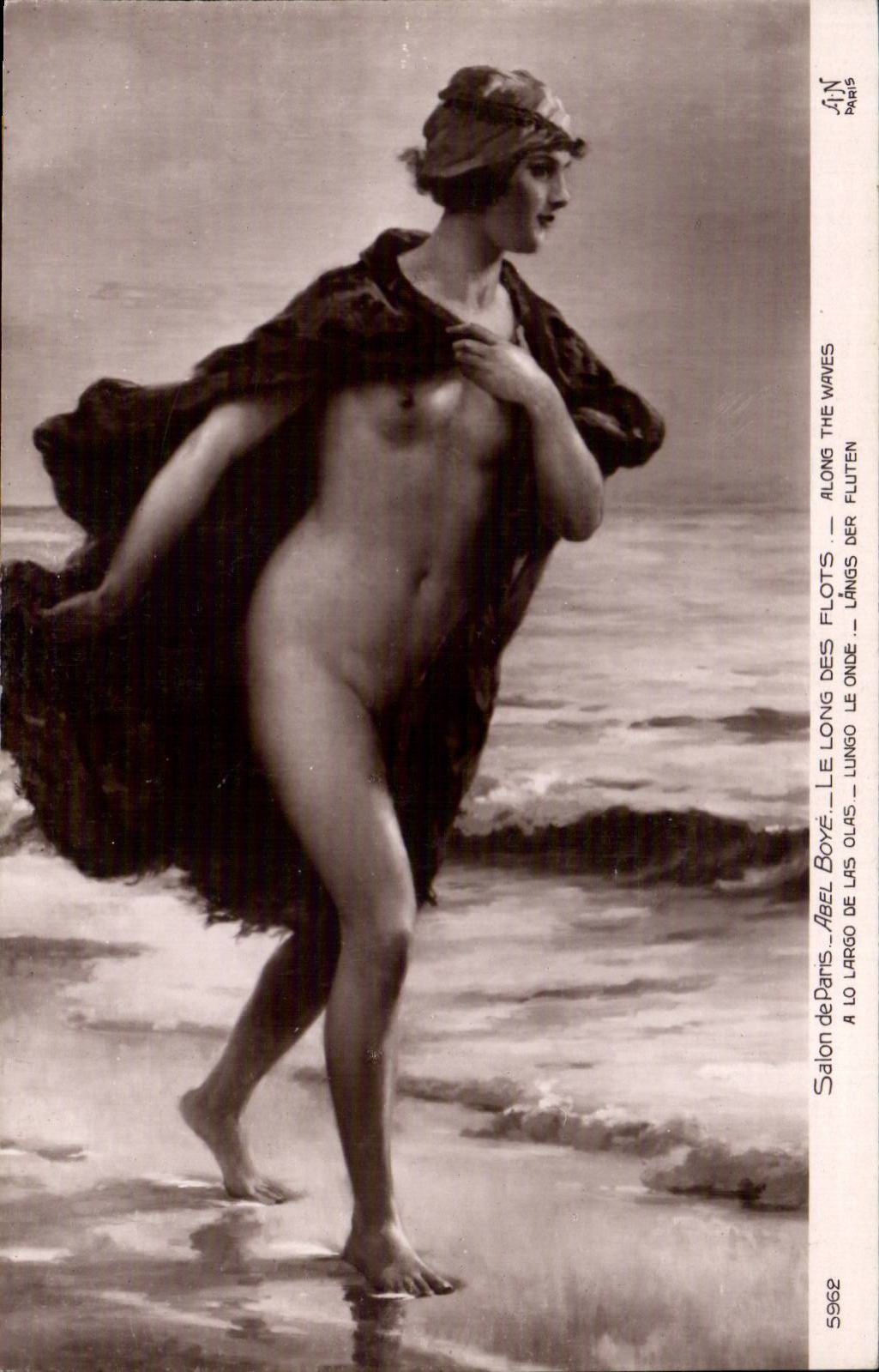 Naked Woman on the Beach — Paris Salon — A.N. Paris, n° 5962