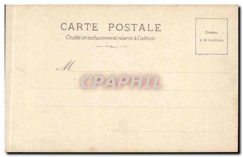 CPA Fantaisie Salon 1901 Castelucho La Bailadora Danse Folklore — Verso