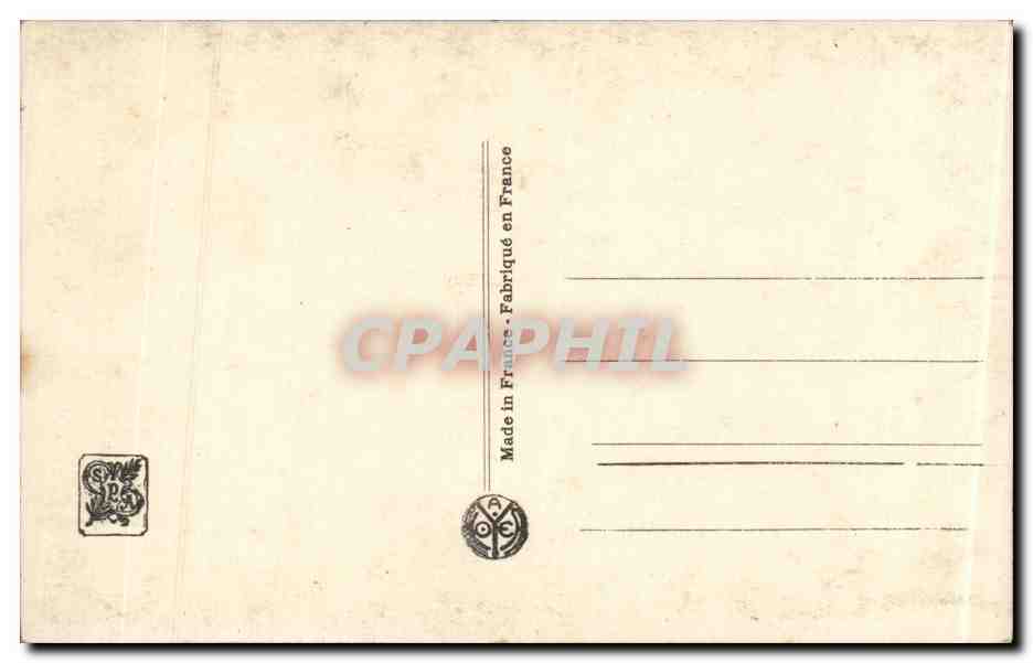 CPA Fantaisie Salon de Paris Georges Scott 6 fevrier Place de la concorde — Verso