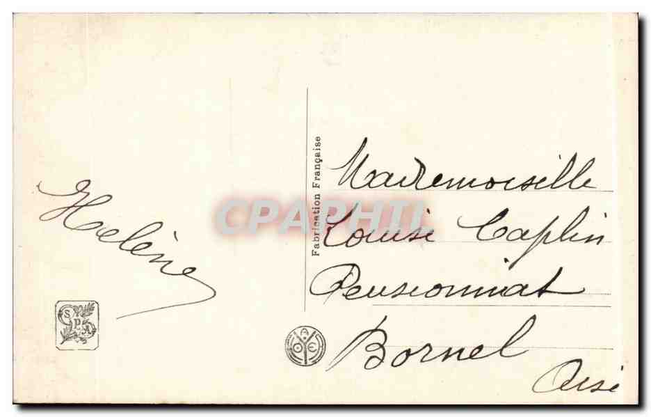Au Pays Flamand — En Flandres — In Flandres — C. Buffon — Salon de Paris — n°4194 — Verso