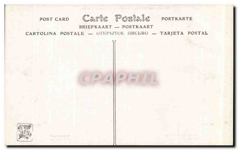 CPA Fantaisie La fee de la foret Elisabeth Sonrel — Rückseite