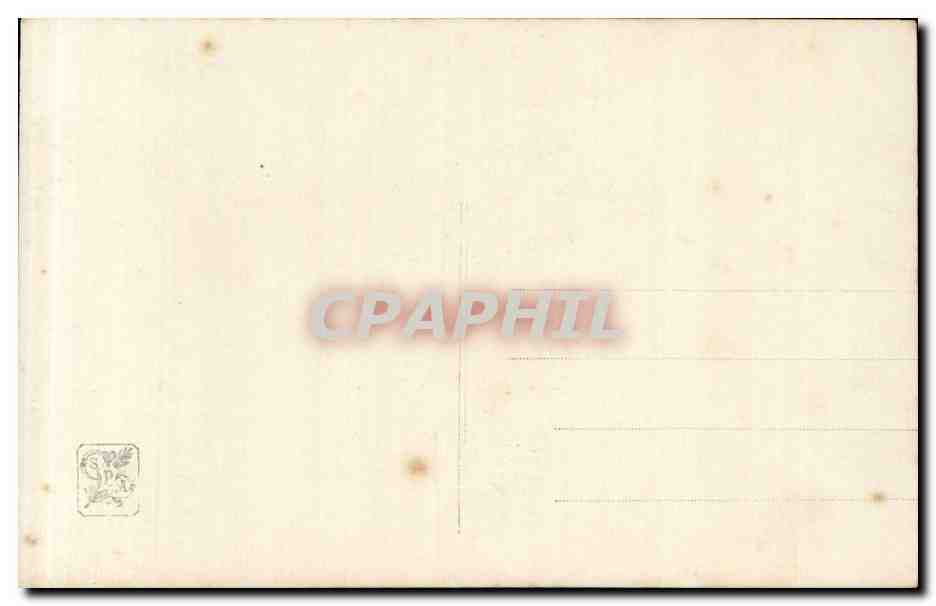 CPA Fantaisie Salon 1913 Ernst Apres l'incendie Constantinople Turquie turkey — Verso